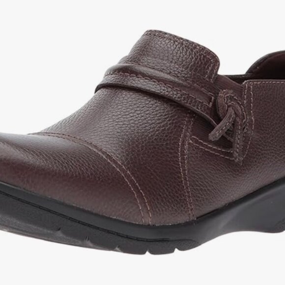 Clarks Cheyn Madi Flats‎ Brown Leather Women Size 6 - Picture 14 of 14